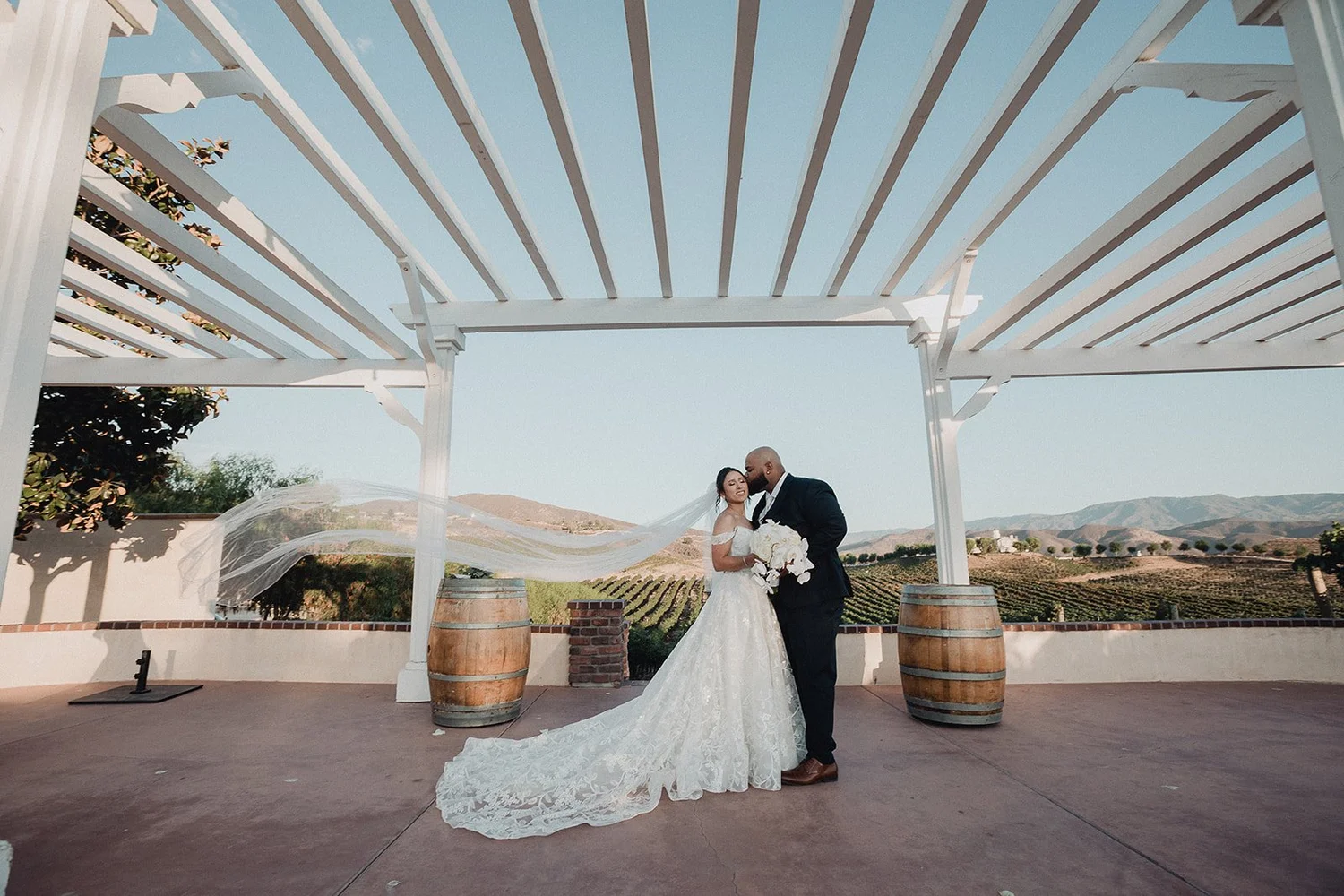 Leoness Cellars wedding venue in Temecula, photographed by Lulan Studio