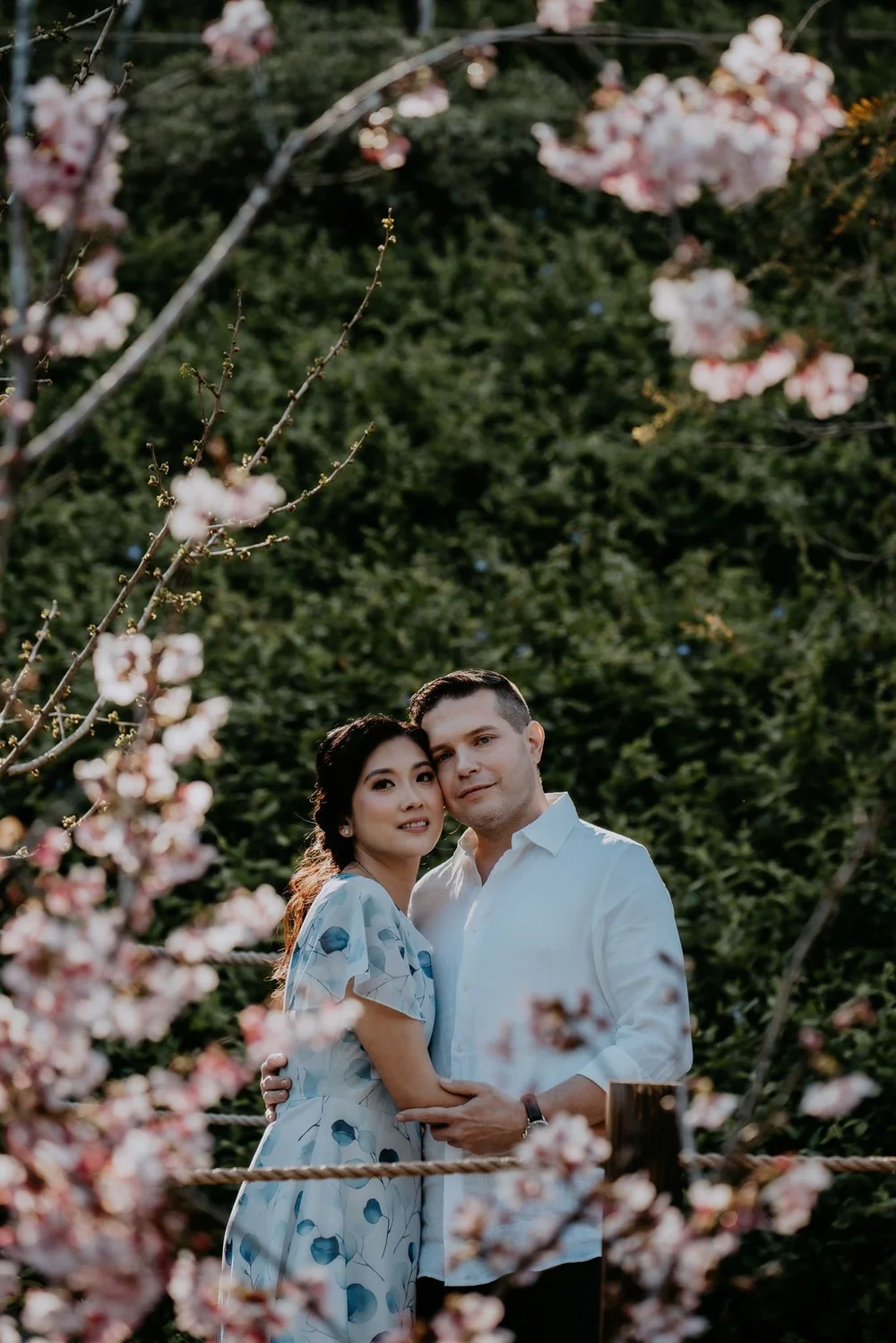 Wedding ceremony in the Japanese Friendship Garden in Balboa Park, San Diego