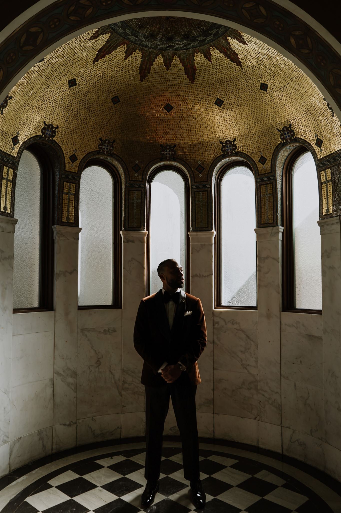 Real wedding photographed by Lulan Studio