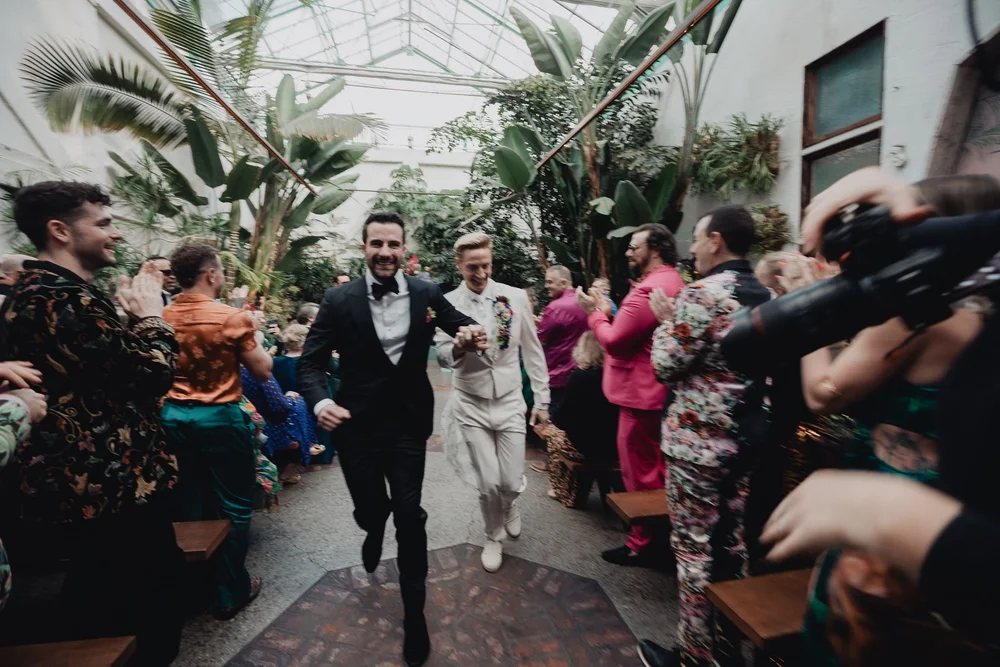 Wedding photography at Valentine DTLA in downtown Los Angeles