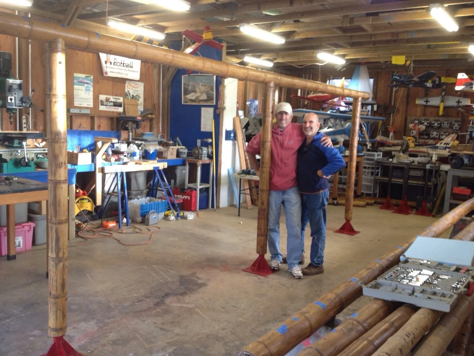 Bobby Grimes and Deighton Emmons · HPA · bamboo classroom frame