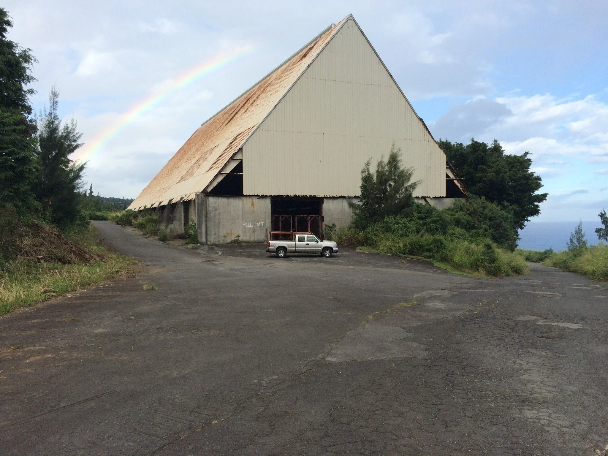 The Haina Mill A-frame · rainbow · Big Island