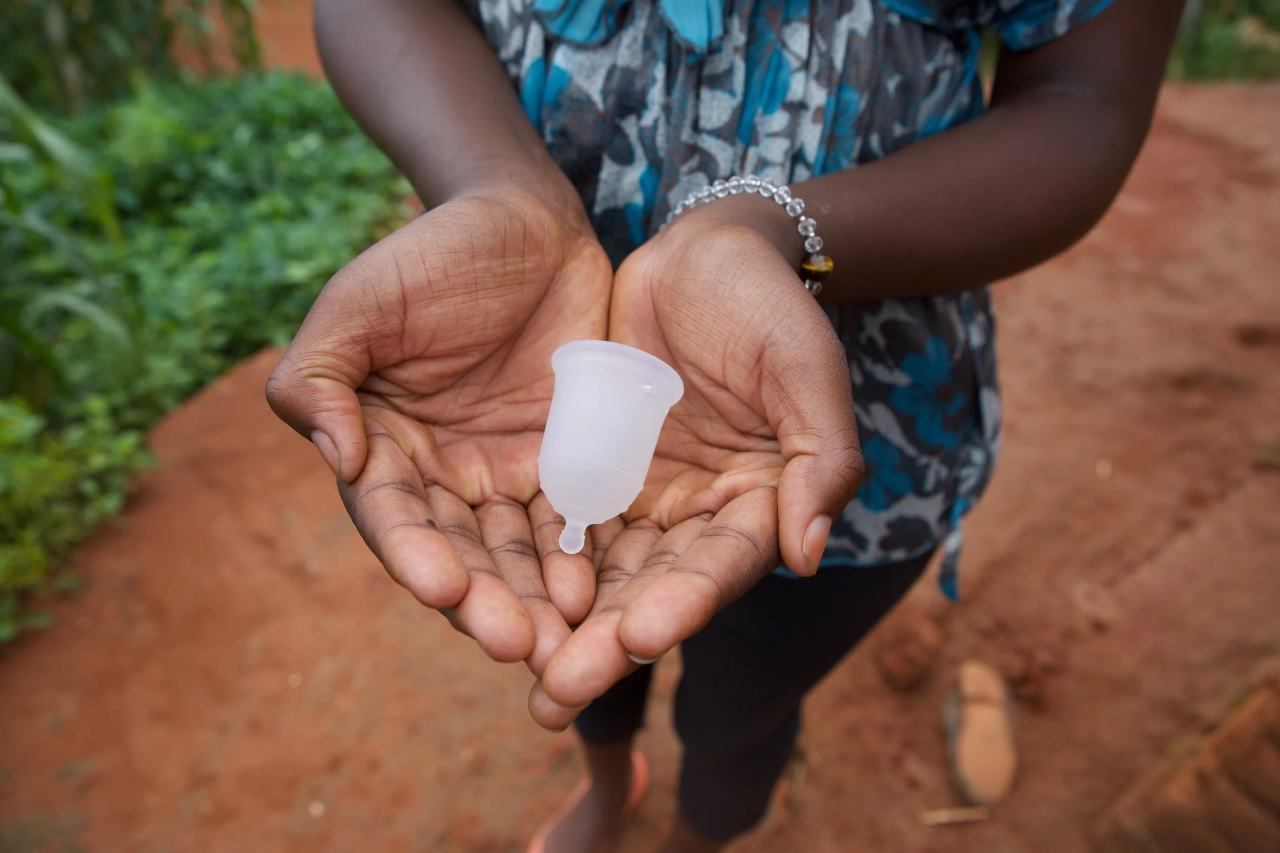 Menstrual cup support