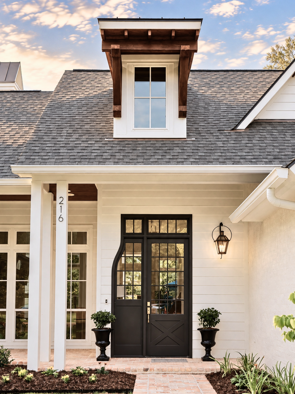 Build Colony custom home entry