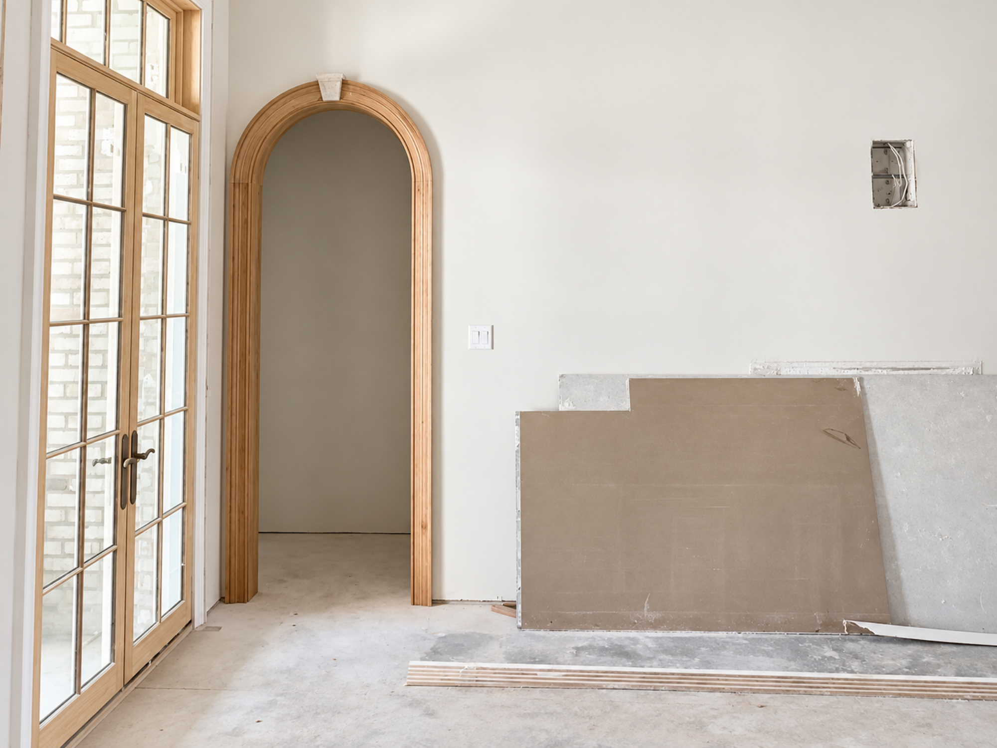 Build Colony renovation in progress