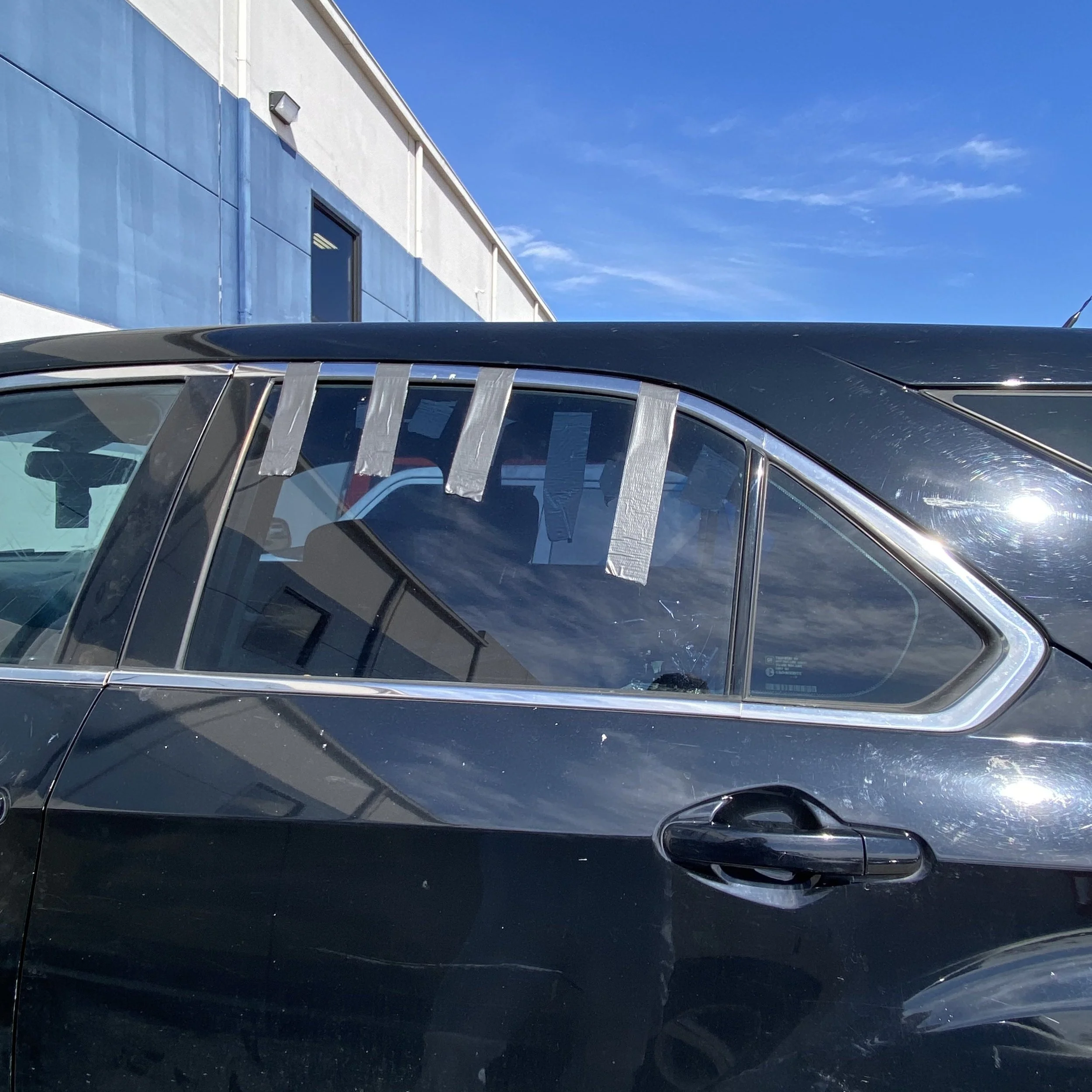 Vent and quarter glass replacement