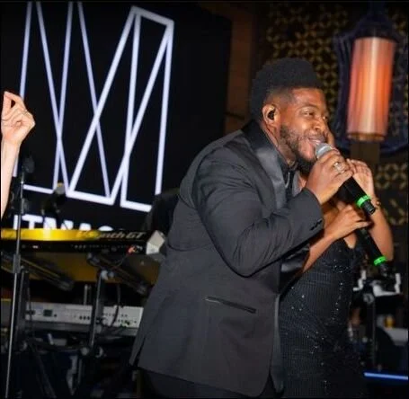 Tre Henderson hosting a luxury event
