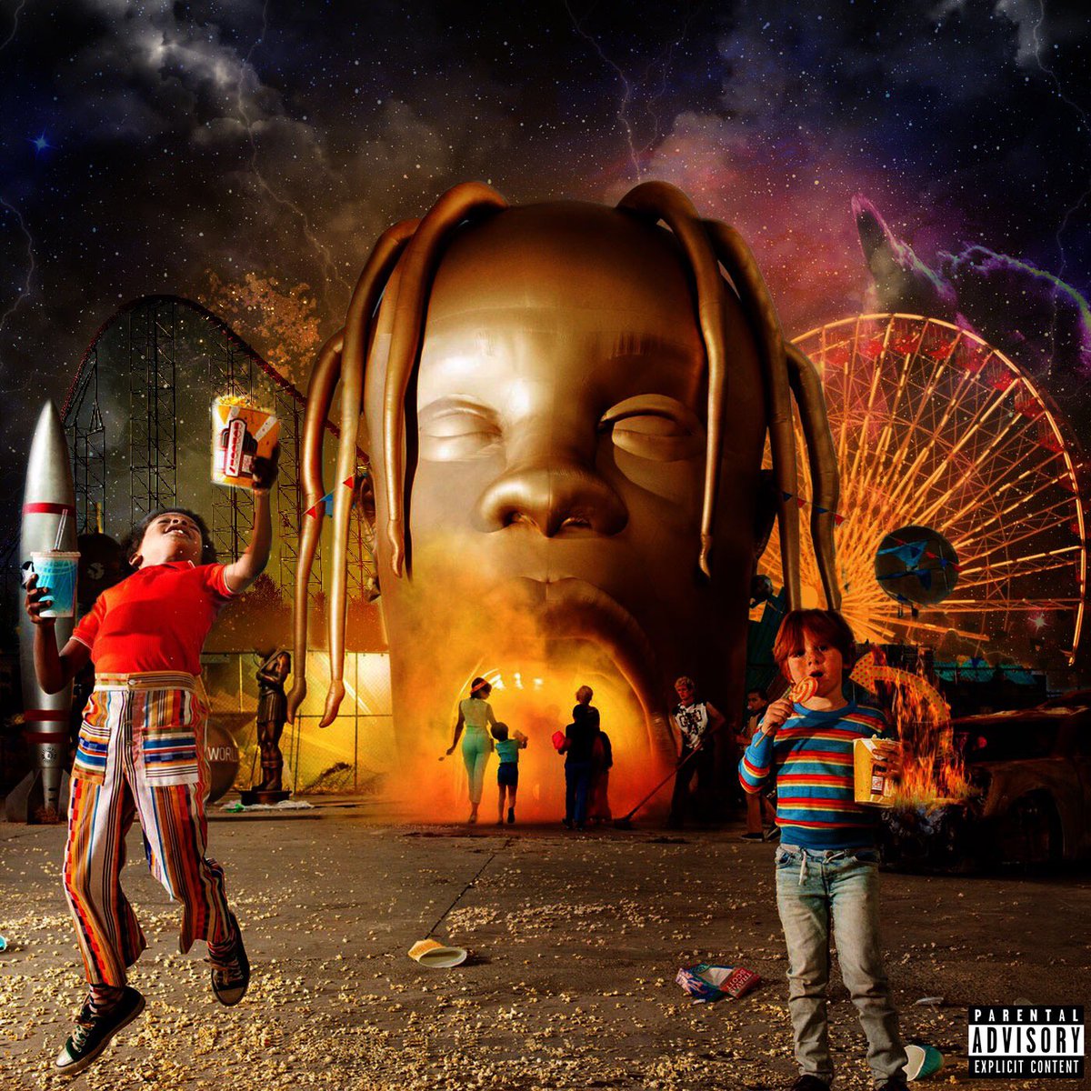 Astroworld is the third album released by the Rapper Travis Scott