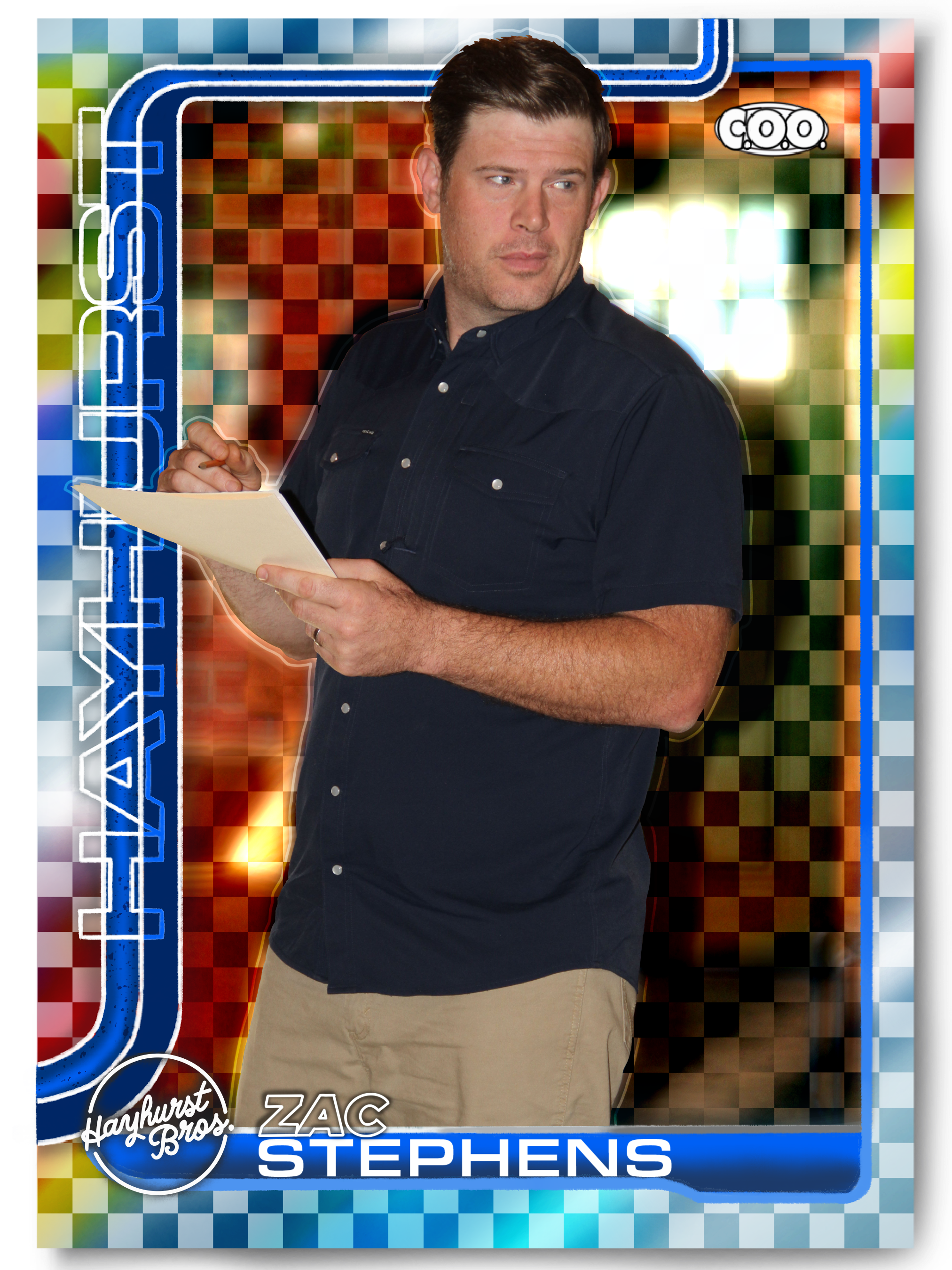Front of card