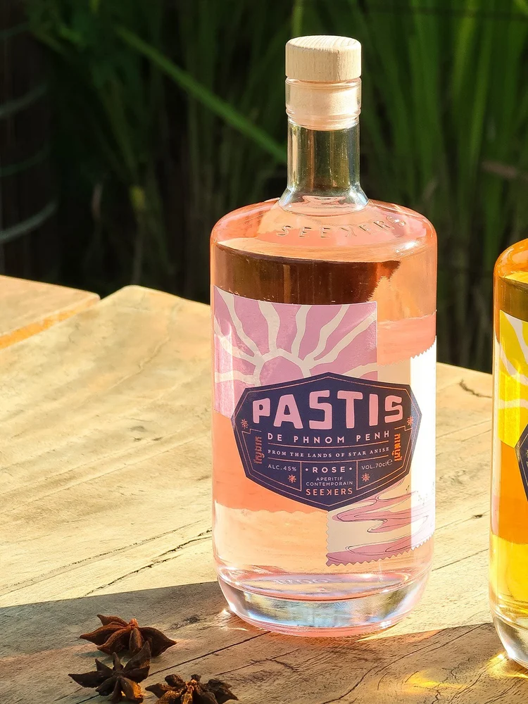 Pastis de Phnom Penh Rose 70cl bottle