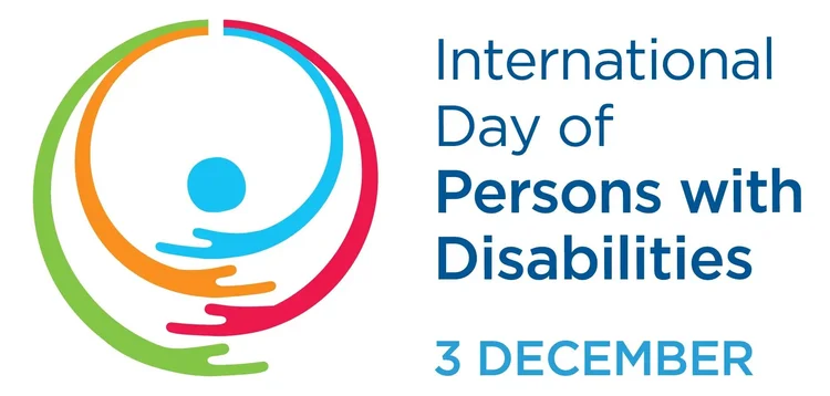 A graphic of Internatiopnal day of persons with disabilities 
