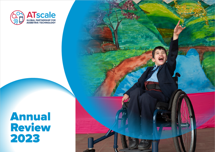 Thumbnail of the front cover of ATscale's Annual Review 2023.