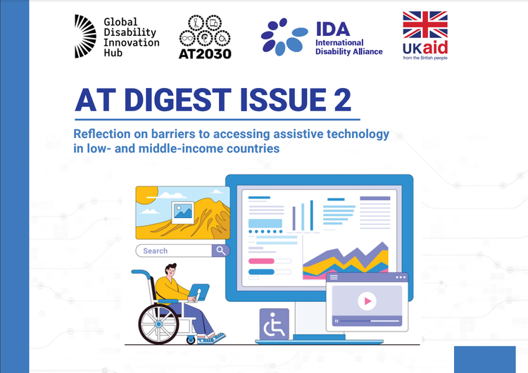 Thumbnail of AT Digest issue 2: reflection on barriers to accessing assistive technology in low- and middle-income countries. 