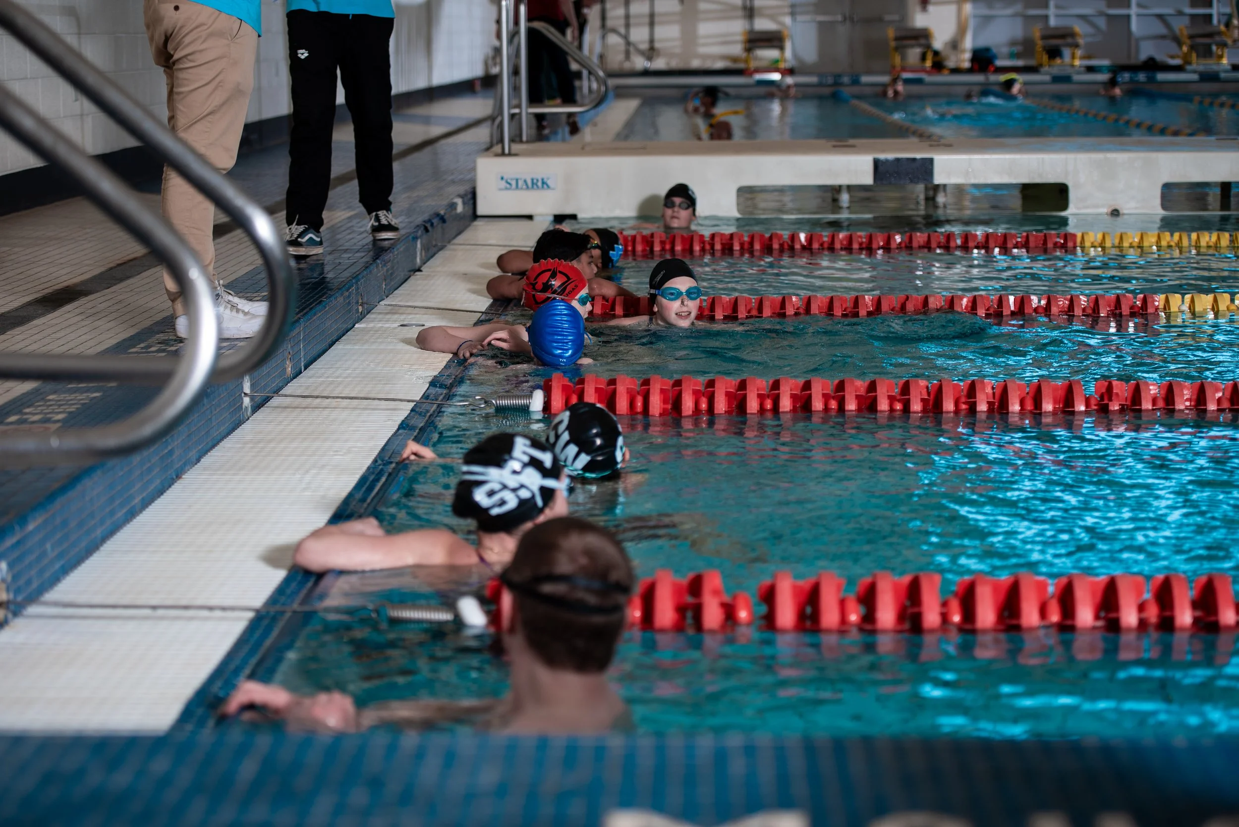 Swimming training