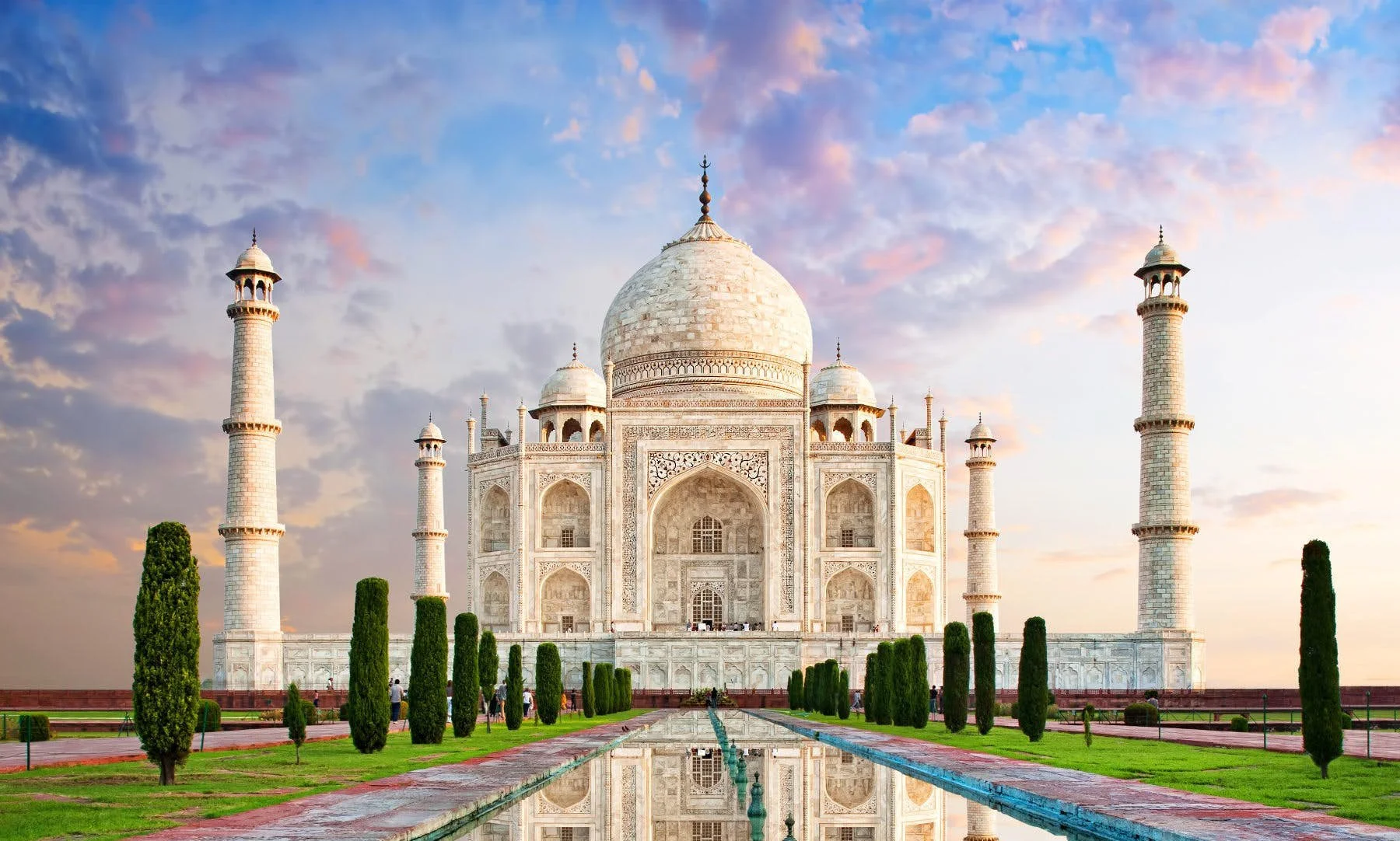 Delhi and Agra