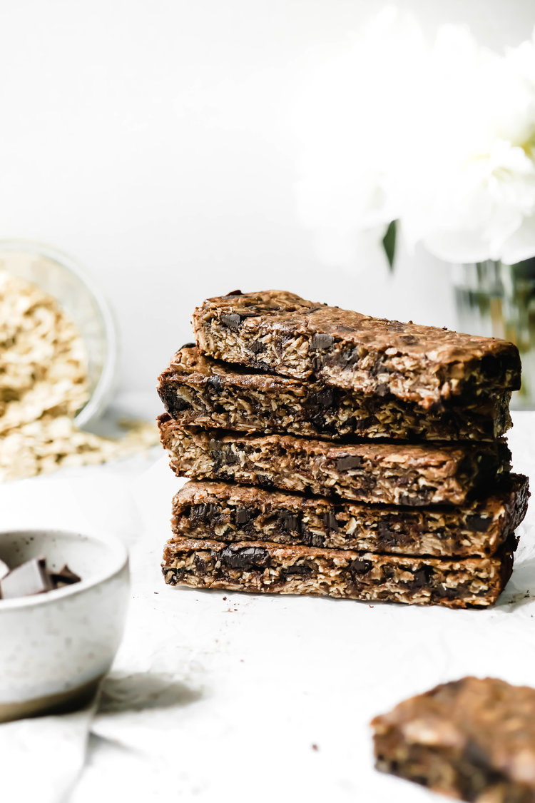 Collagen Tahini Granola Bars Collagen Tahini Granola Bars
