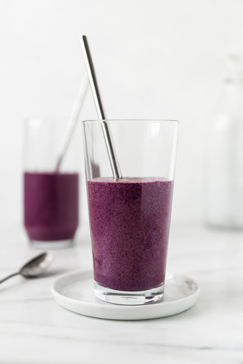 Blueberry Coconut Milk Smoothie