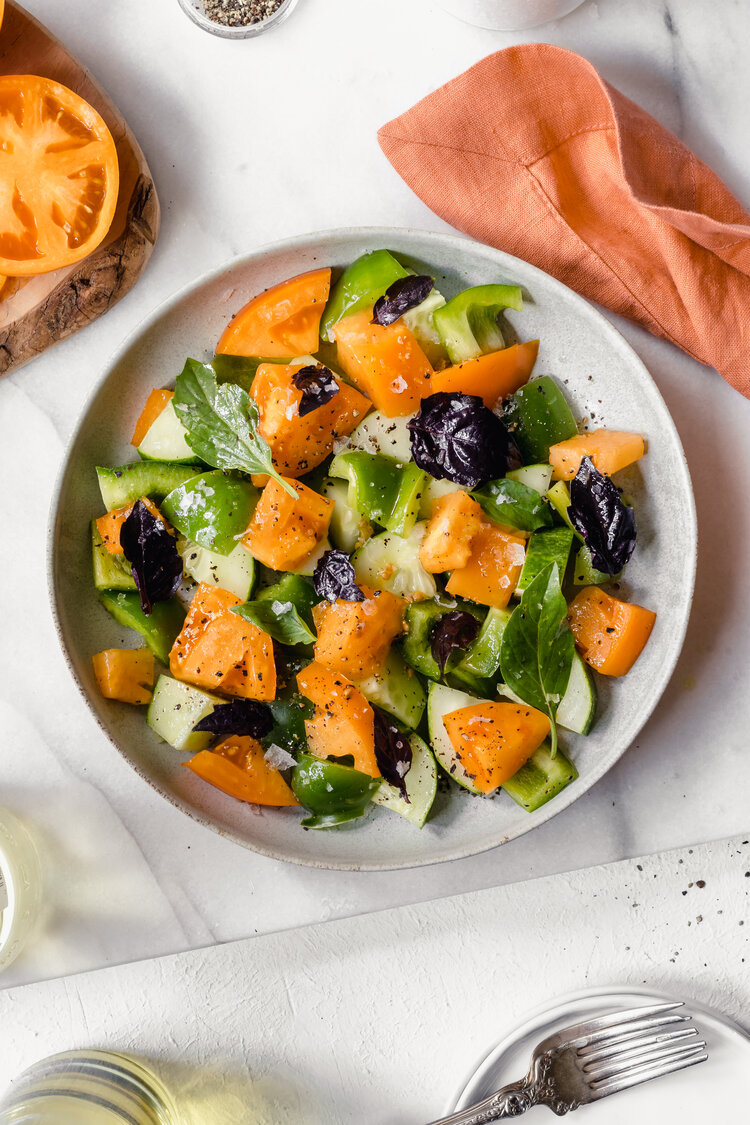 Cucumber Tomato Salad