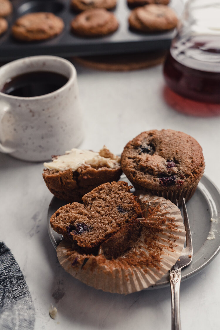 Collagen Blueberry Muffins