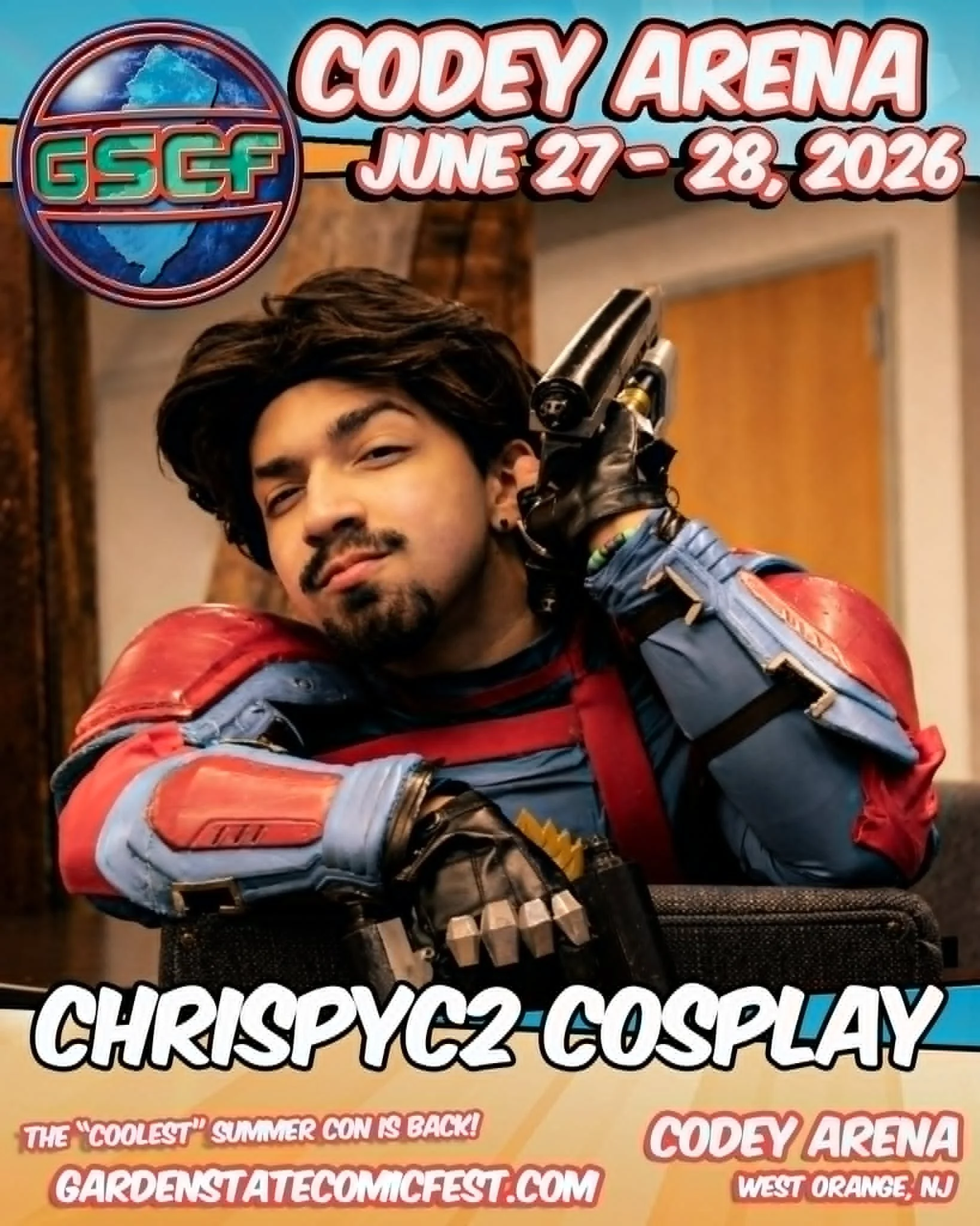 Alexandra Bowman cosplay guest at Garden State Comic Fest 2026