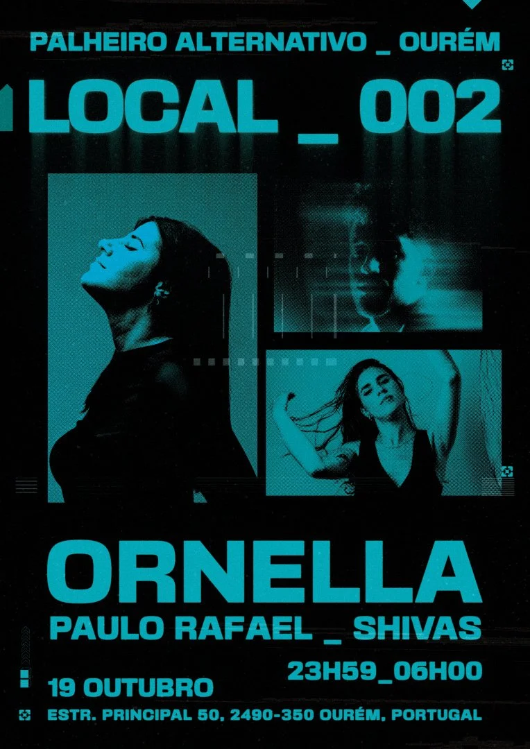 LOCAL 002 final turquoise event poster