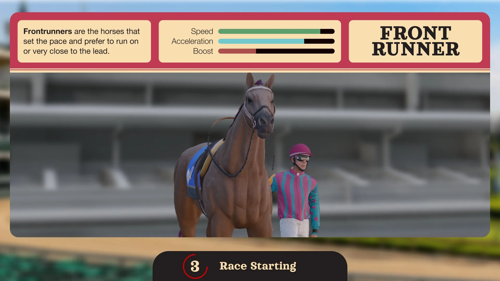 Get race-ready: Riders Up screen preview.
