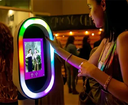 Photo booth hire Newcastle — branded event photography activation by Social Jungle