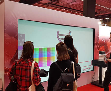 Digital graffiti wall hire for events — interactive touchscreen activation by Social Jungle