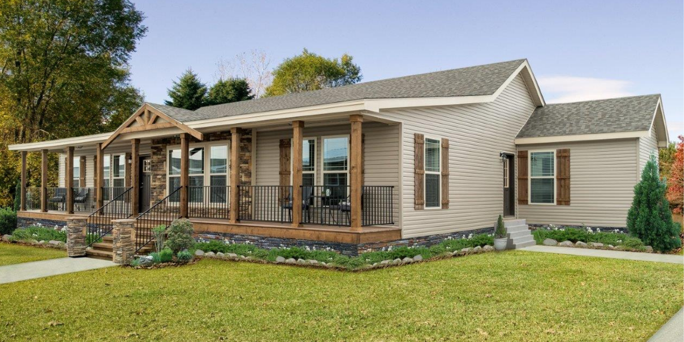 Kairos DVT-7601 manufactured home exterior from Hercules Mobile Homes of Florida