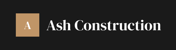Ash Construction logo, Central Arkansas custom home builder registered with BuildBuyRefi.com