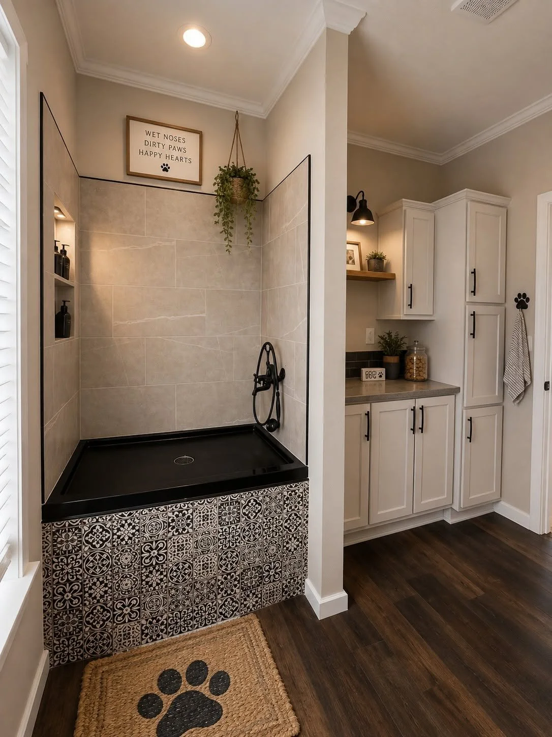 Mudroom with storage in a new manufactured home sold by Hercules Mobile Homes of Florida, a registered dealer with BuildBuyRefi.com