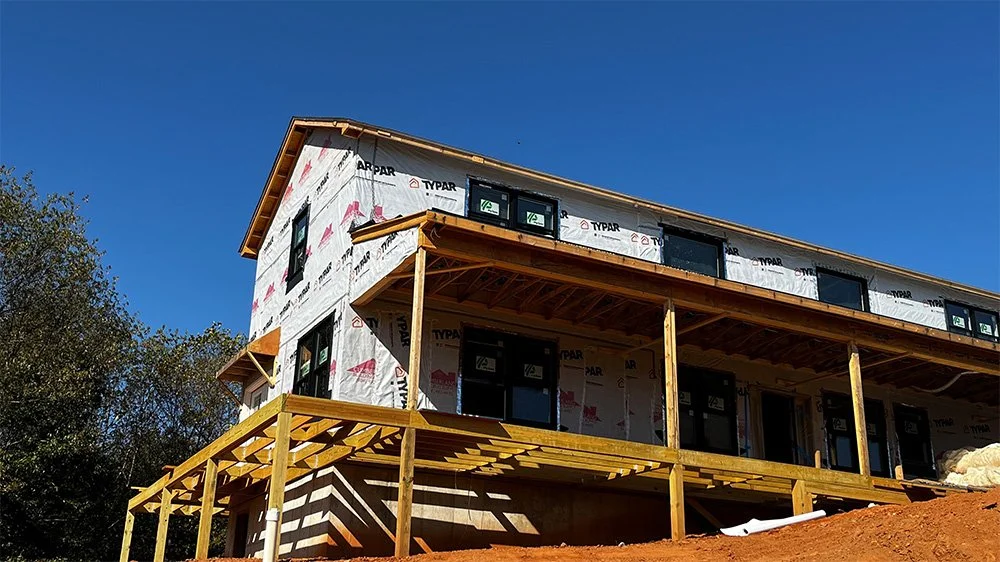 Huezos Construction Ground Up Build 5 Build Out with Deck, financed by BuildBuyRefi Home Loans