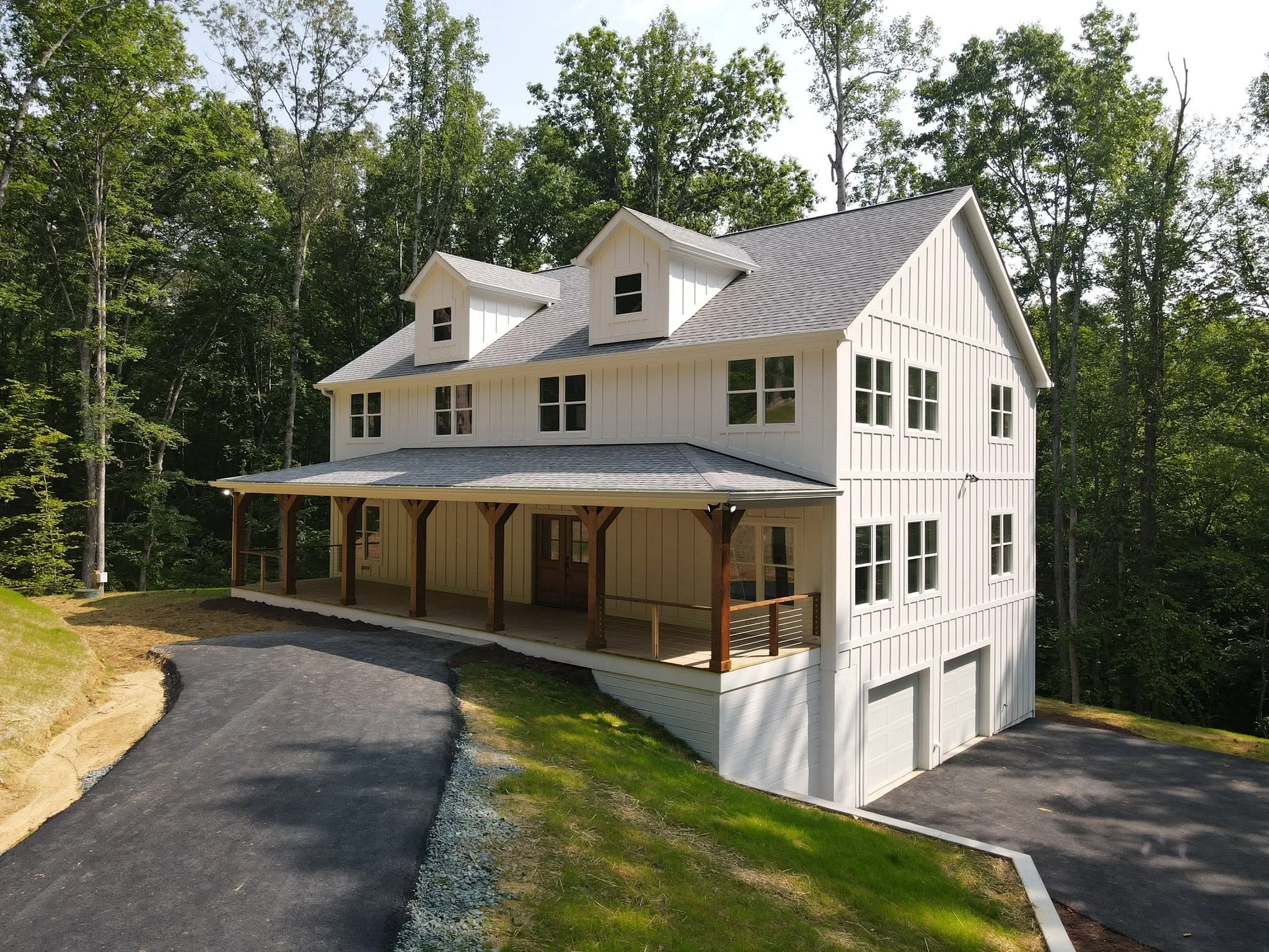 Huezos Construction Custom Home 2 Story Exterior, financed by BuildBuyRefi Home Loans