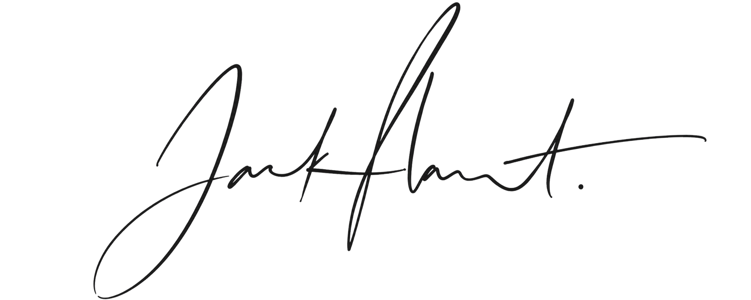 Jack Plant's handwritten signature