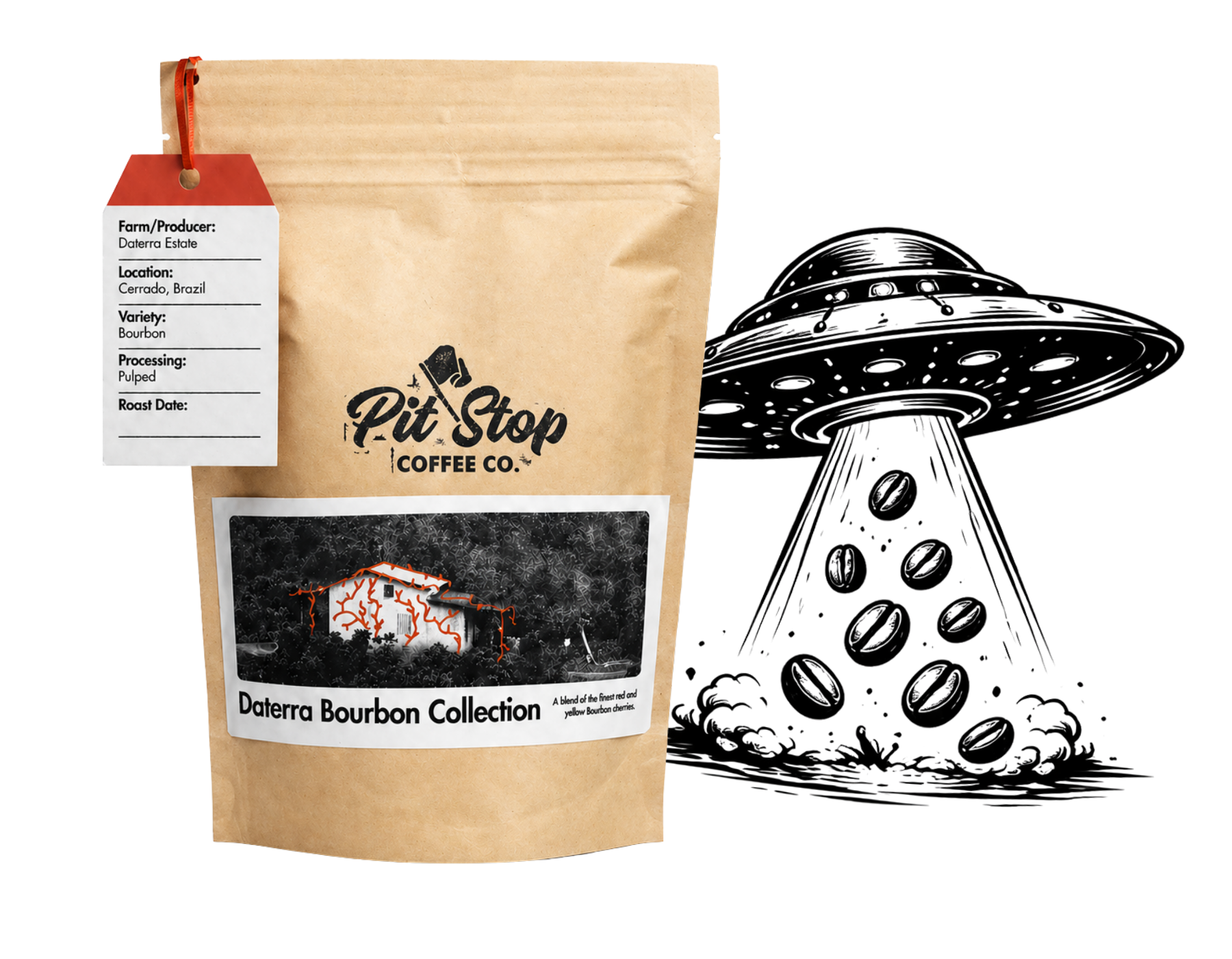 Limited Drop Bourbon Collection coffee bag