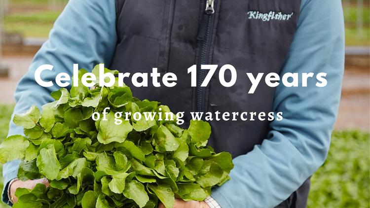 Celebrate with us 170 years of growing Watercress