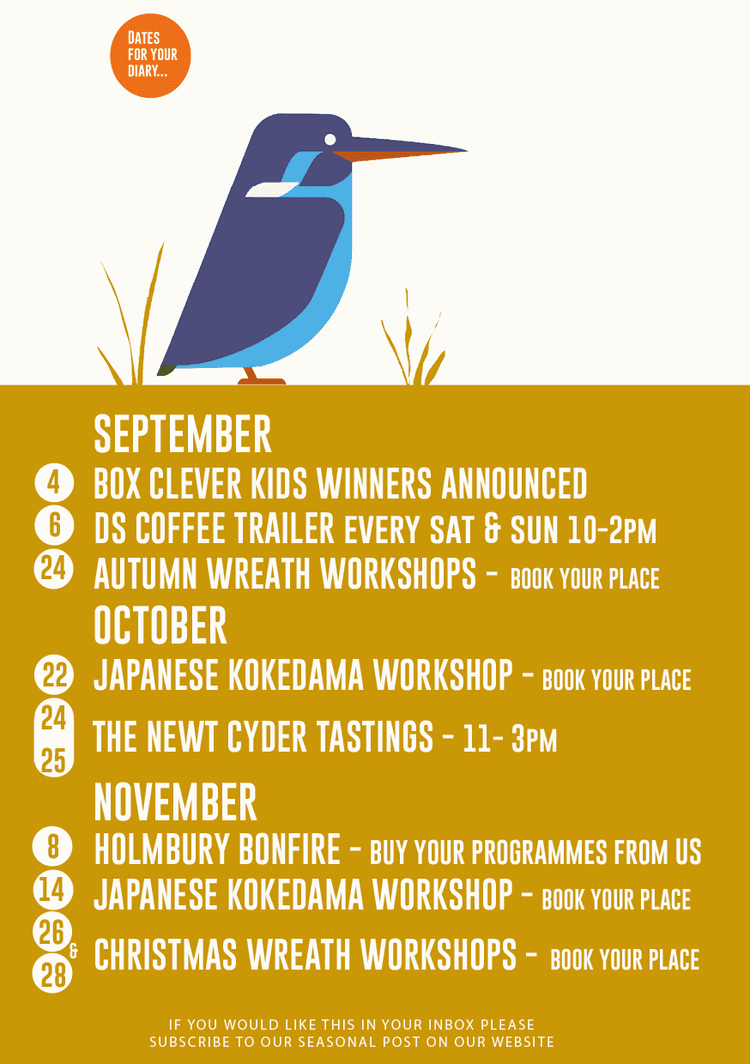 The Newt Cyder tastings on October 