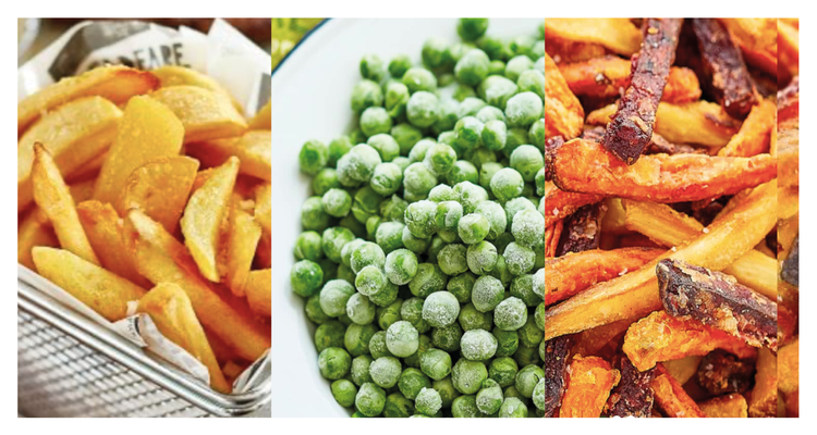 In the the Fieldfare freezers at Kingfisher find all you need - Chips, peas and so much more...