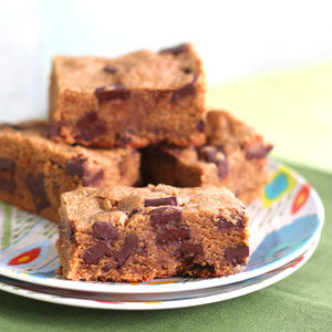 Peanut Butter Chocolate Blondies