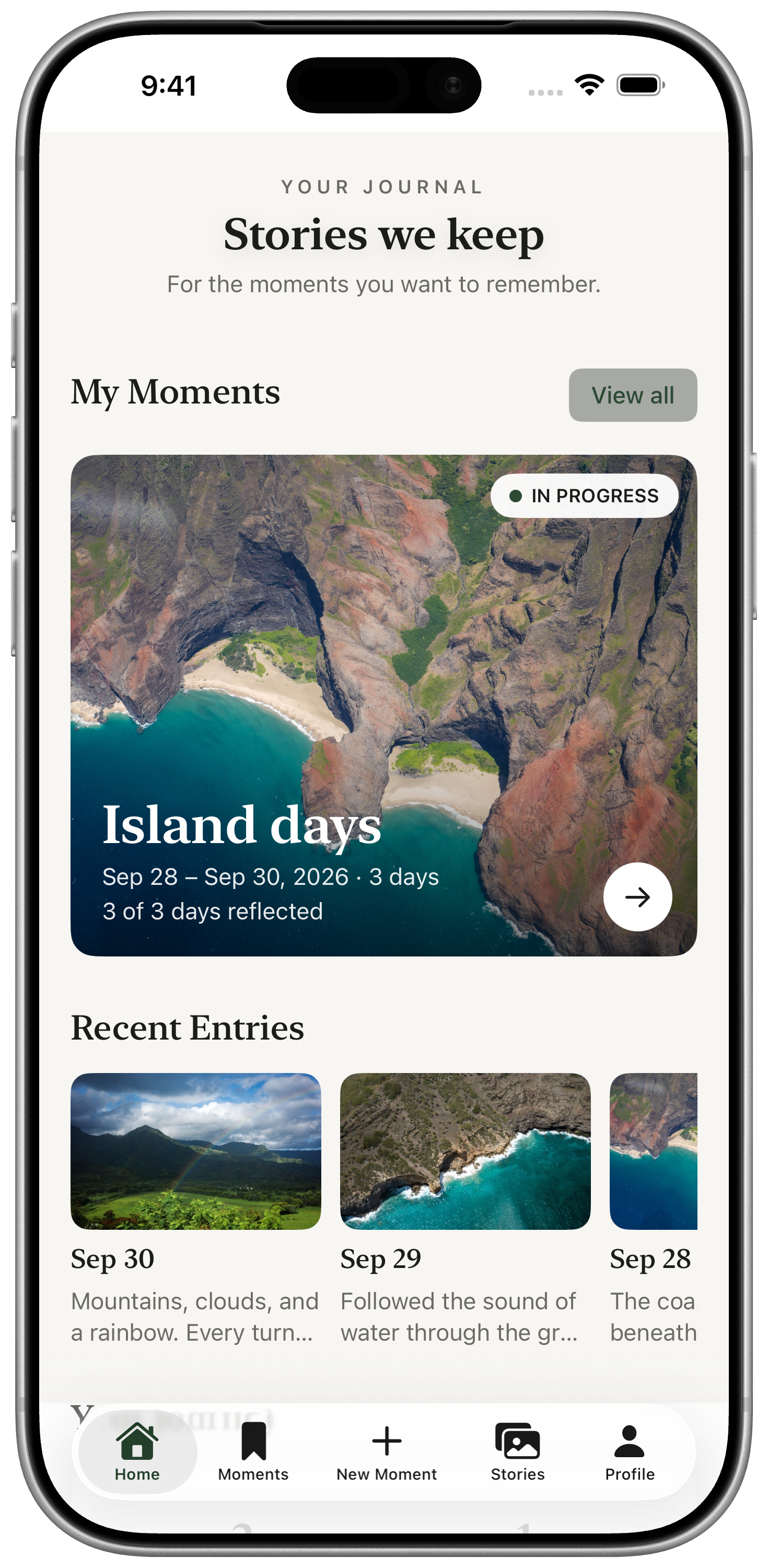 Stories We Keep on iPhone