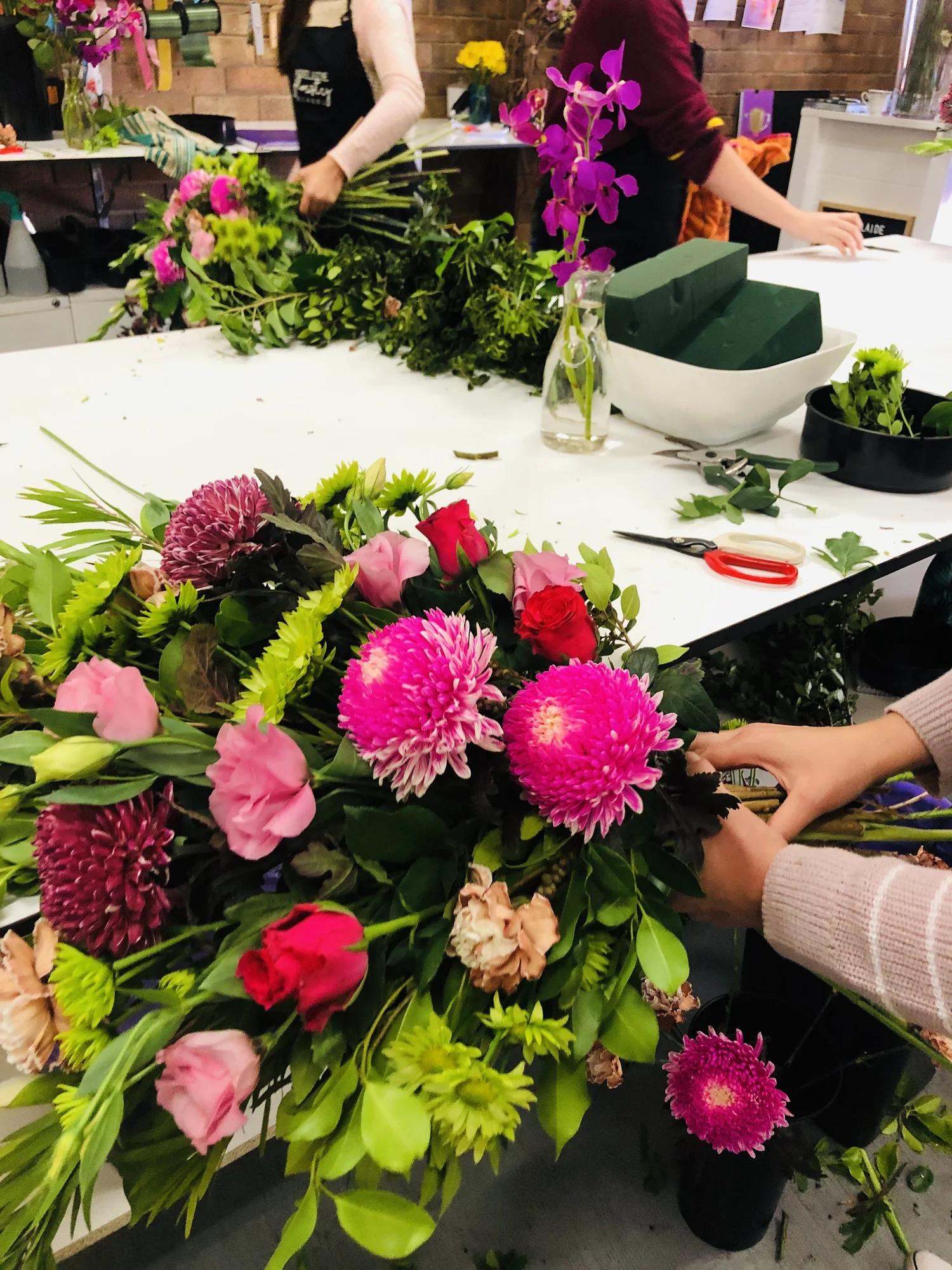 Party With Us floral workshop