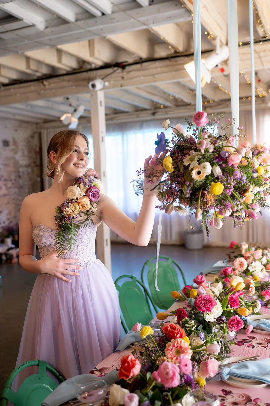 Professional floristry work