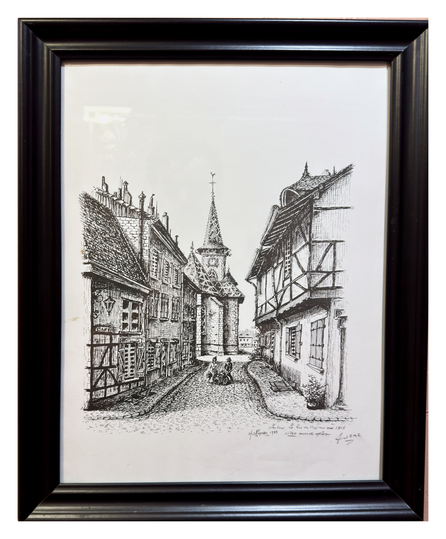 Amboise, La rue des Chapeliers en 1915 by Attributed in the school catalogue to Jean-Louis Guitard