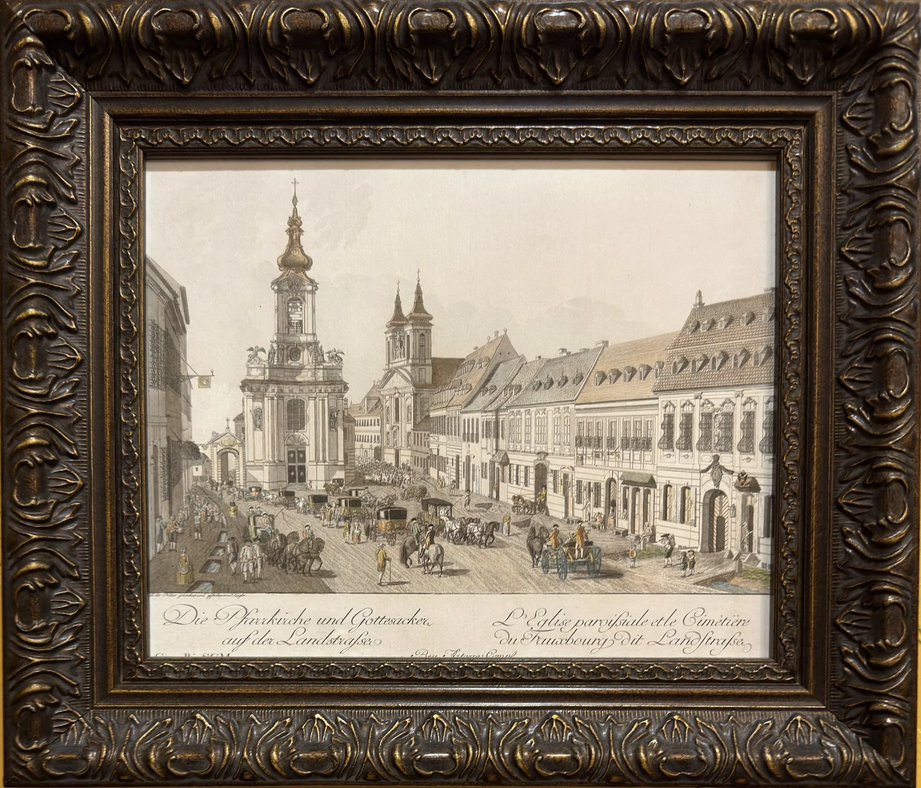 Ansicht der Stadt und Gegend von Bonn (View of the City and Surroundings of Bonn) by Johann Andreas Ziegler