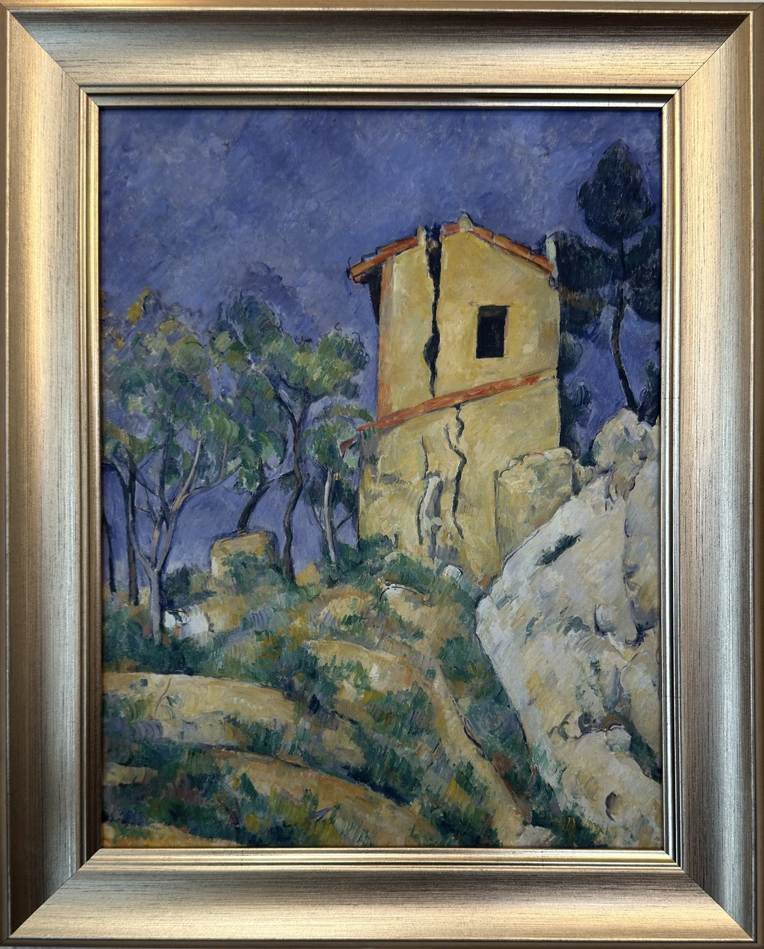Village Landscape Painting by Artist unknown