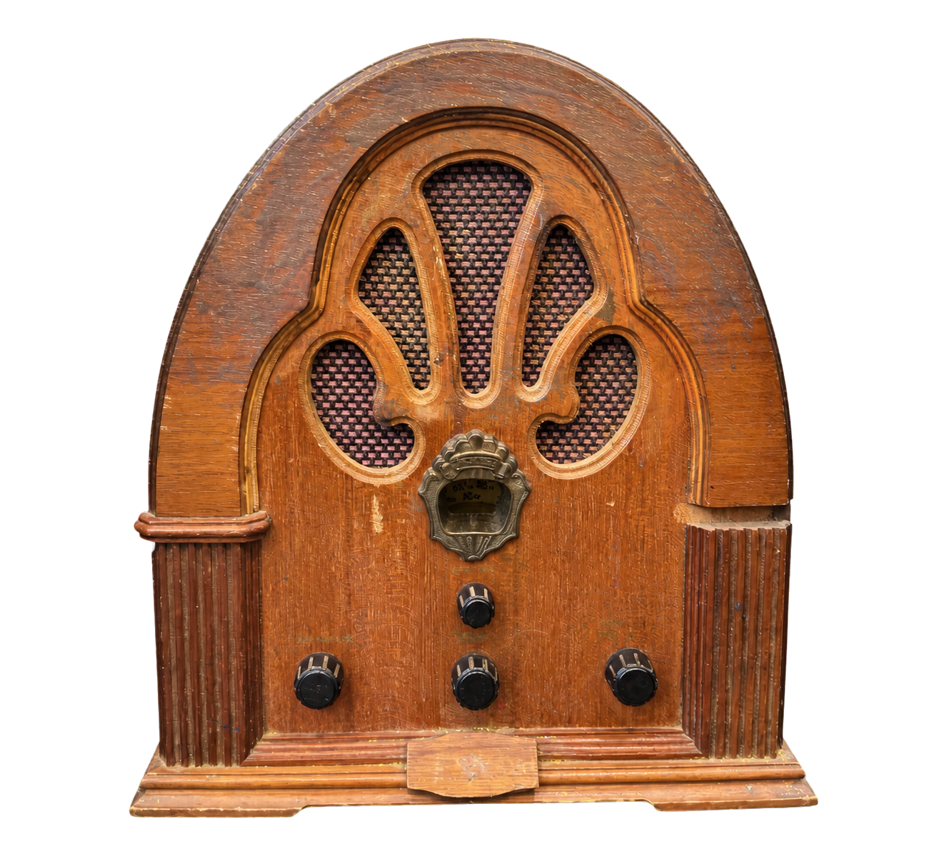Cathedral-Style Tabletop Radio by Maker unrecorded