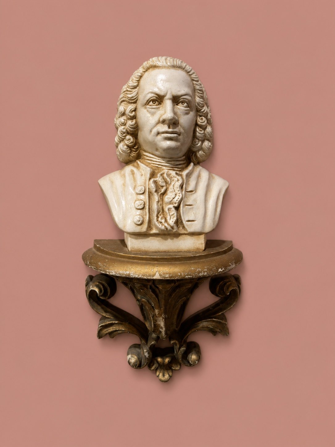 Bust of Johann Sebastian Bach by Maker unrecorded