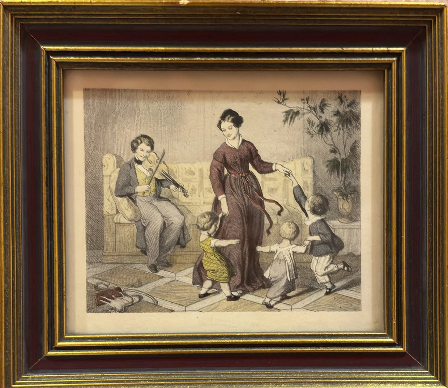 Dancing to the Violin (Tanz zur Geige) by Traditionally attributed to Gottfried Mind