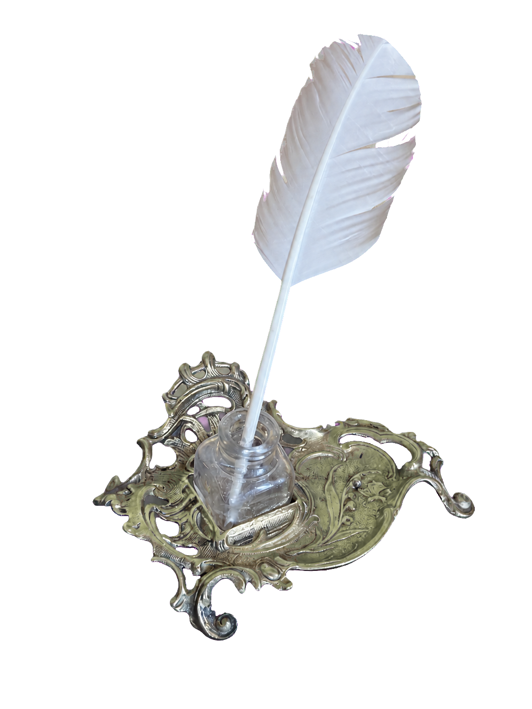 Quill and Inkwell by Maker unrecorded