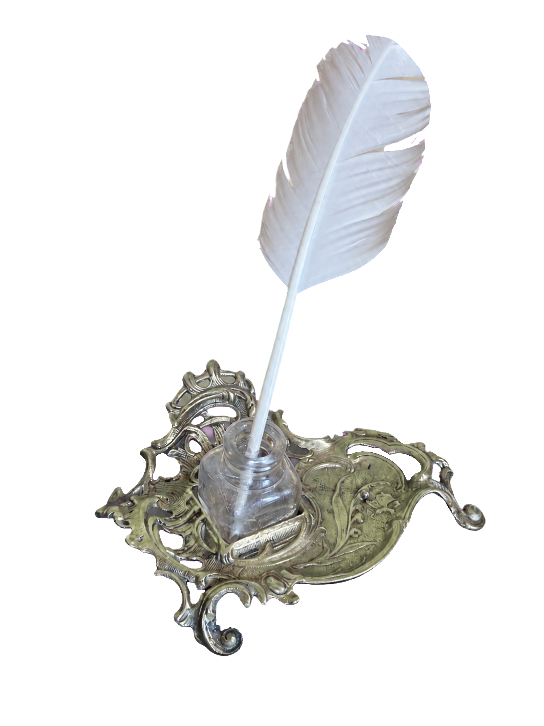 Quill and Inkwell by Maker unrecorded